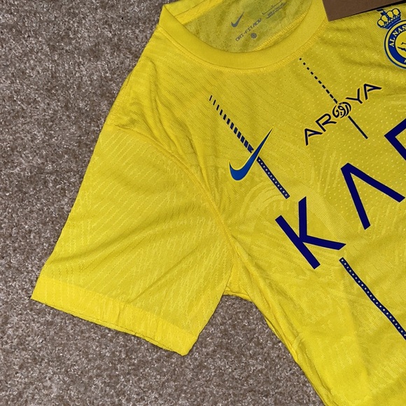 Nike Al Nasir Cristiano Ronaldo 2023/2024 Men’s Player Home Soccer Jersey🆕 - Picture 4 of 7